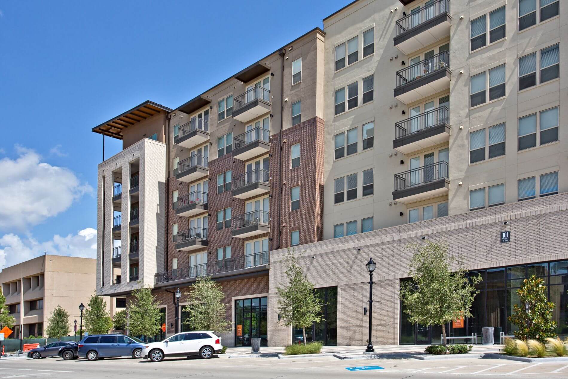 Modern residential setting representing convenient mobile wellness service